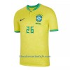 Camiseta de fútbol Brasil RODRYGO 26 Primera Equipación Mundial 2022 - Hombre